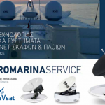 electromarina kns seavsat service sat broadband wifi satelait market sales logo